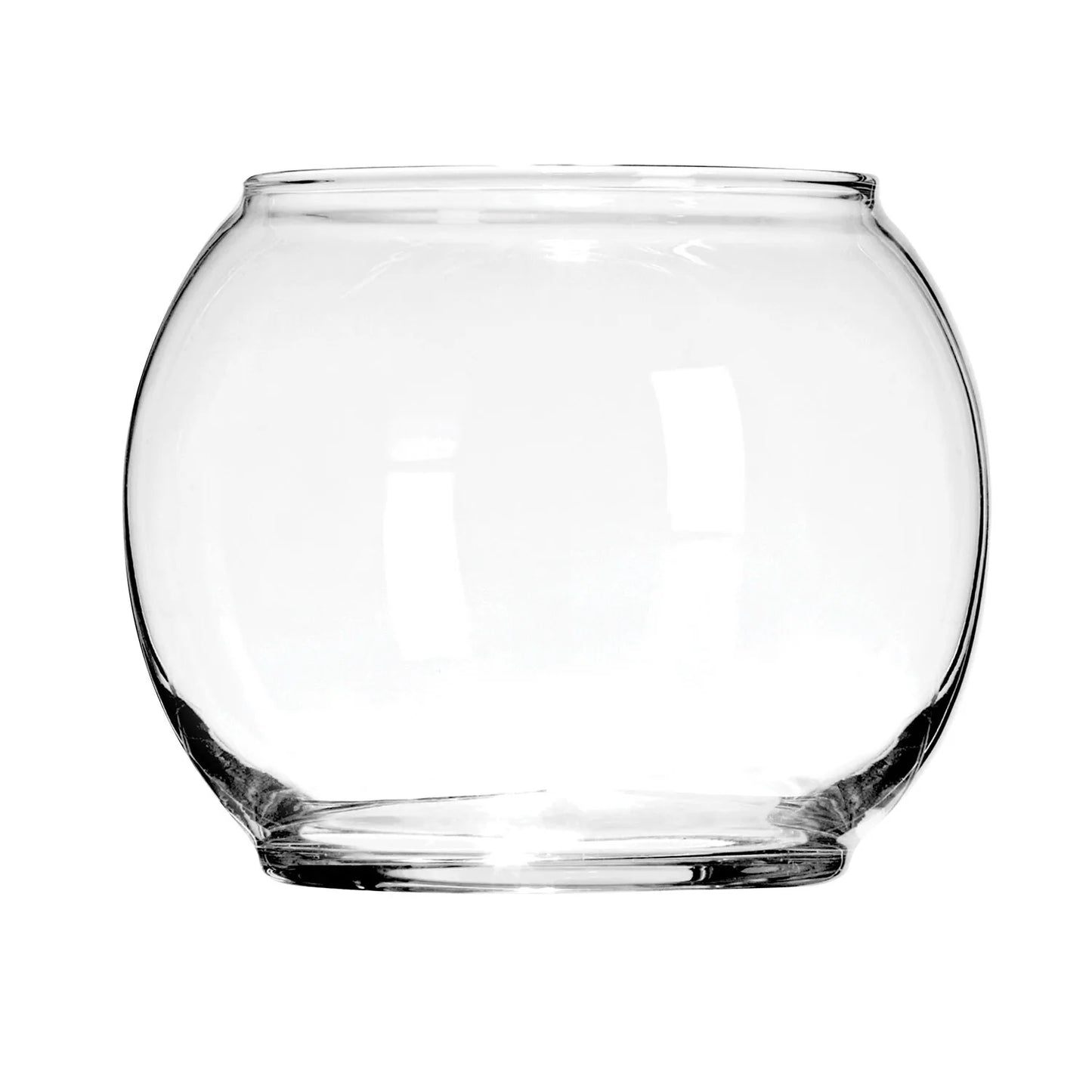 Clear Large Round Glass Bowls