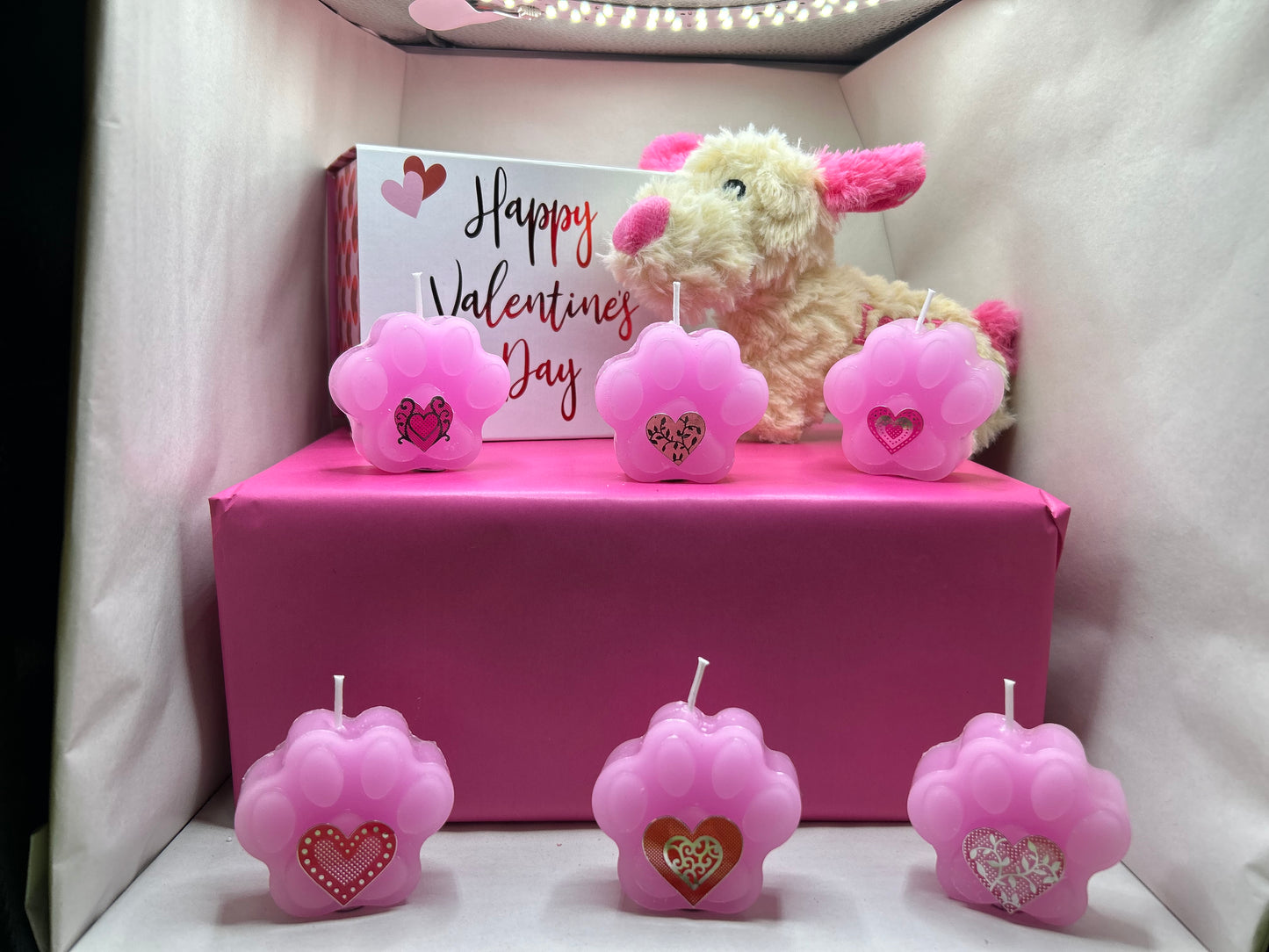 Paw - Valentine Paw Candle