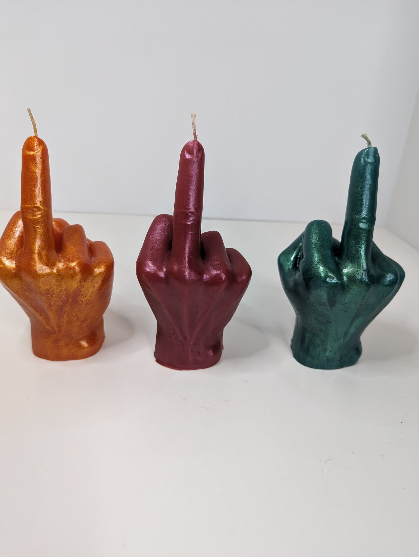 Pillar Large Middle Finger Candle