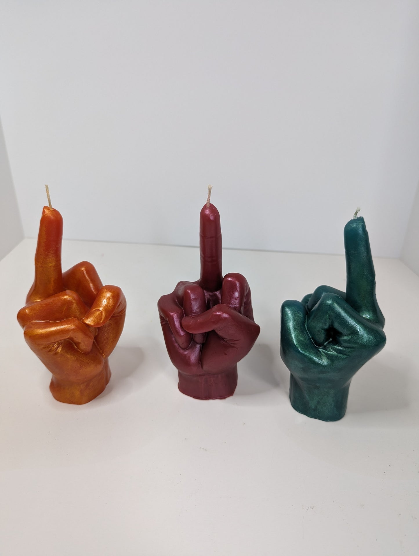 Pillar Large Middle Finger Candle