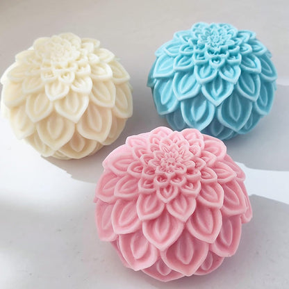 Pillar Lotus Ball Petals Candle